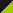 black/neon lime