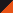 black/orange