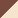 Brown (ca. Pantone 476) Natural (ca. Pantone 1205)