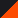 Black (ca. Pantone Black C) Orange (ca. Pantone 1655C)