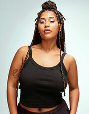 Women´s Micro Rib Spaghetti Strap Tank