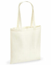 Westford Mill - Recycled Cotton Bag Black Natural /Titelbild