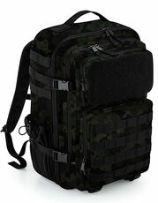 BagBase - MOLLE Tactical 35L Backpack Combat Camo Black /Titelbild