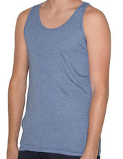 American Apparel - Unisex Tri-Blend Tank Athletic Grey Athletic Blue /Titelbild