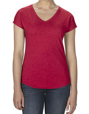 Women`s Tri-Blend V-Neck Tee