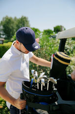 Atlantis Headwear - Bond - Baseball Cap White Navy Black /Titelbild