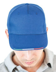 Atlantis Headwear - Start Five Italia Cap Red Black White Navy Royal /Titelbild