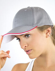 Atlantis Headwear - Zoom Piping Sandwich Cap Bottle Green Grey Khaki Orange Red Pink Light Blue Black Royal Navy Yellow White Burgundy /Titelbild