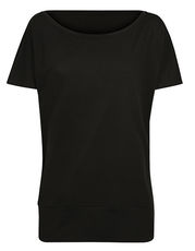 Build Your Brand - Ladies Batwing Tee Black /Titelbild