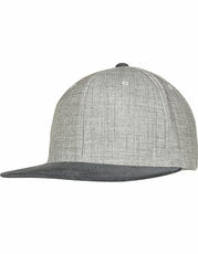 FLEXFIT - Melange Velour Snapback Grey /Titelbild