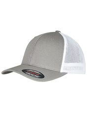 FLEXFIT - Flexfit Trucker Recycled Mesh Cap Black Olive Grey White /Titelbild