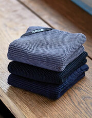 Neutral - Pearl Knit Kitchen Cloth (2 Pieces) Navy Black Charcoal /Titelbild