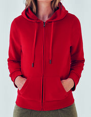 B&C - QUEEN Zipped Hood Jacket /Women /Titelbild