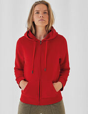 B&C - QUEEN Zipped Hood Jacket /Women /Titelbild