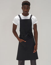 Le Chef - Statement Crossover Bib Apron Black /Titelbild