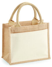 Westford Mill - Cotton Pocket Jute Gift Bag Natural /Titelbild