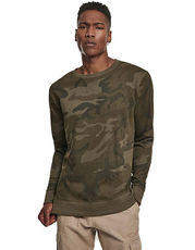 Build Your Brand - Camo Crewneck Olive Camo /Titelbild