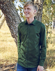 Neutral - Men s Twill Shirt Black Navy Bottle Green /Titelbild