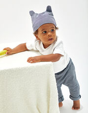 Babybugz - Little Hat With Ears White Organic Natural Heather Grey Melange Mocha Nautical Navy /Titelbild