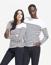 SOL S - Women s Long Sleeve Striped T-Shirt Matelot White French Navy Navy /Titelbild