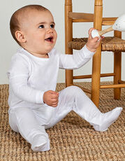 Larkwood - Organic Sleepsuit White /Titelbild