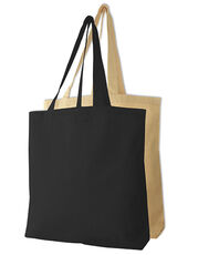 Halink - Canvas Carrier Bag XL Black Natural /Titelbild