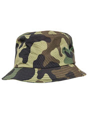 FLEXFIT - Camo Bucket Hat Green Camo /Titelbild