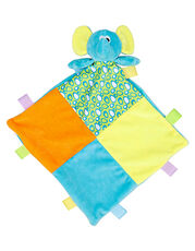 Baby Multi Coloured Comforter With Rattle