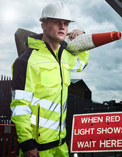 Pro Hi-Vis Bomber Jacket