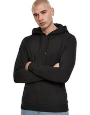 Build Your Brand - Organic Hoodie White Black Olive Cherry /Titelbild