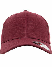 FLEXFIT - Flexfit Natural Melange Cap Black Burgundy Melange /Titelbild