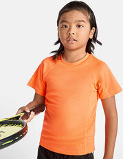 Roly Sport - Kids  Montecarlo T-Shirt Red 60 White 01 Lime Green 225 Black 02 Navy Blue 55 Dark Lead 46 Rosette 78 Fern Green 226 Royal Blue 05 Turquoise 12 Fluor Orange 223 Mauve 63 Fluor Yellow 221 Yellow 03 Fluor Coral 234 /Titelbild