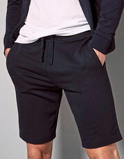 Kustom Kit - Slim Fit Sweat Short Dark Grey Marl Black Navy /Titelbild