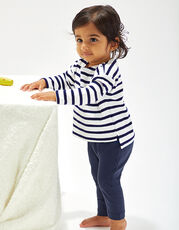 Babybugz - Baby Breton Top White Navy /Titelbild