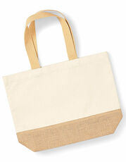 Westford Mill - Jute Base Canvas Bag Natural /Titelbild