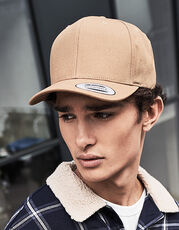 6-Panel Curved Metal Snap Cap