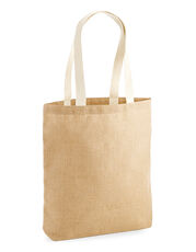 Westford Mill - Unlaminated Jute Bag Natural Navy /Titelbild