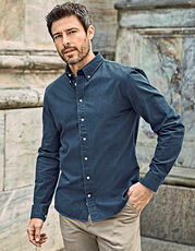 Tee Jays - Men s Casual Twill Shirt Indigo /Titelbild