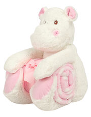 Mumbles - Hippo With Blanket White Pink Blue /Titelbild