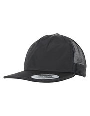 FLEXFIT - Unstructured Soft Visor Trucker Snapback Black /Titelbild