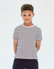 SF Minni - Kids  Striped T White Oxford Navy /Titelbild