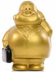 SQUEEZIES® Gold Bert®