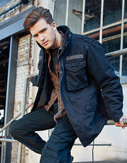 Build Your Brandit - M-65 Giant Jacket Black Olive Navy /Titelbild