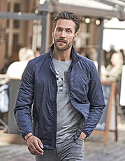 Tee Jays - Men s Newport Jacket Deep Navy Black /Titelbild