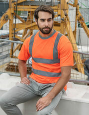 Heavy Duty Polycotton Hi-Vis T-Shirt Barcelona