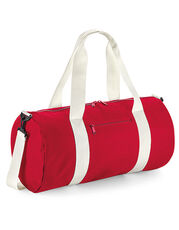 BagBase - Original Barrel Bag XL French Navy Black Classic Red Off White /Titelbild