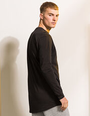 SF Men - Men s Long Sleeved Longline T Black /Titelbild