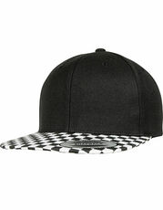 FLEXFIT - Checkerboard Snapback Black White /Titelbild