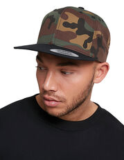 Classic Snapback 2-Tone Camo Cap