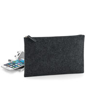 BagBase - Felt Accessory Pouch Grey Melange Charcoal Melange /Titelbild